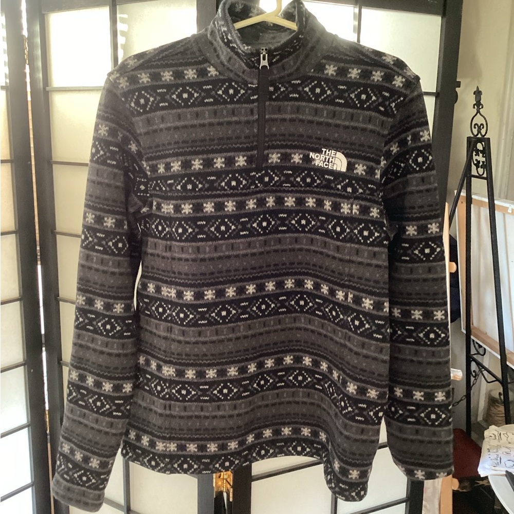 The North Face Tsllian 1/4 Zip Fair Isle Men’s Size S